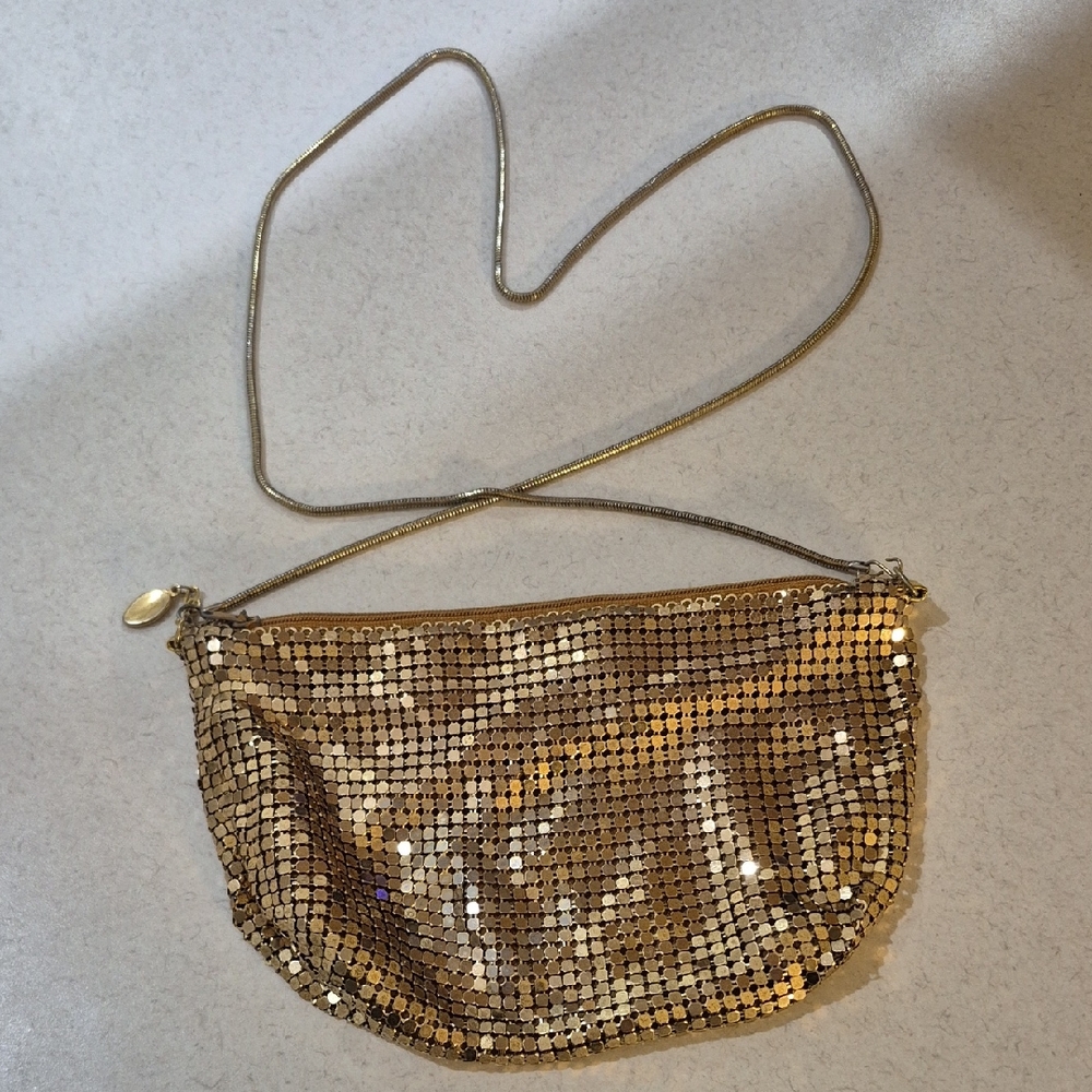 Whiting & Davis Gold Purse